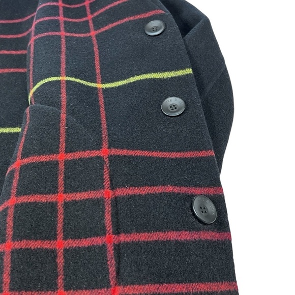 RAG & BONE Bree Reversible Raglan Wool Coat Women's Size 10 - Picture 13 of 16